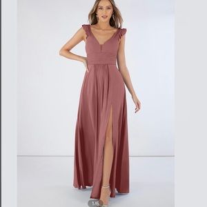 NEW! Azazie Mykonos Desert Rose Dress